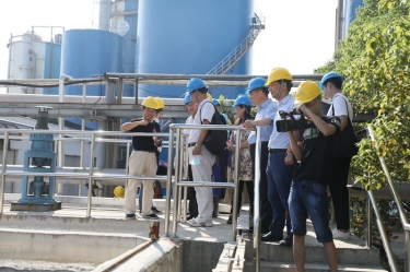 浙江省生态环境厅一行到莅临8868体育手机版登录入口考察指导