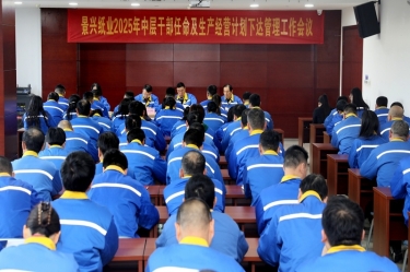 苦练内功 归零出发 | 8868体育手机版登录入口召开2025年中层干部任命及生产经营计划下达管理工作会议