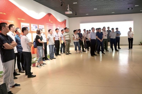 中国烟草总公司合肥设计院党组来8868体育手机版登录入口交流党建工作